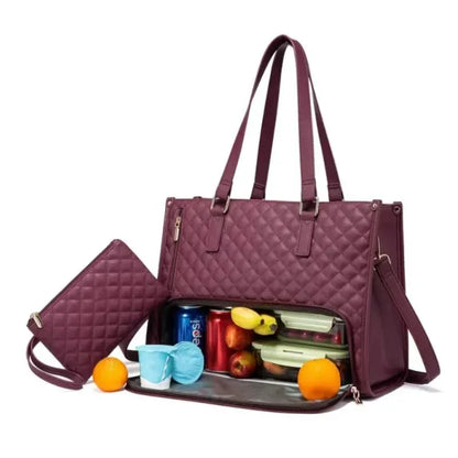 Quilted Tote Bag